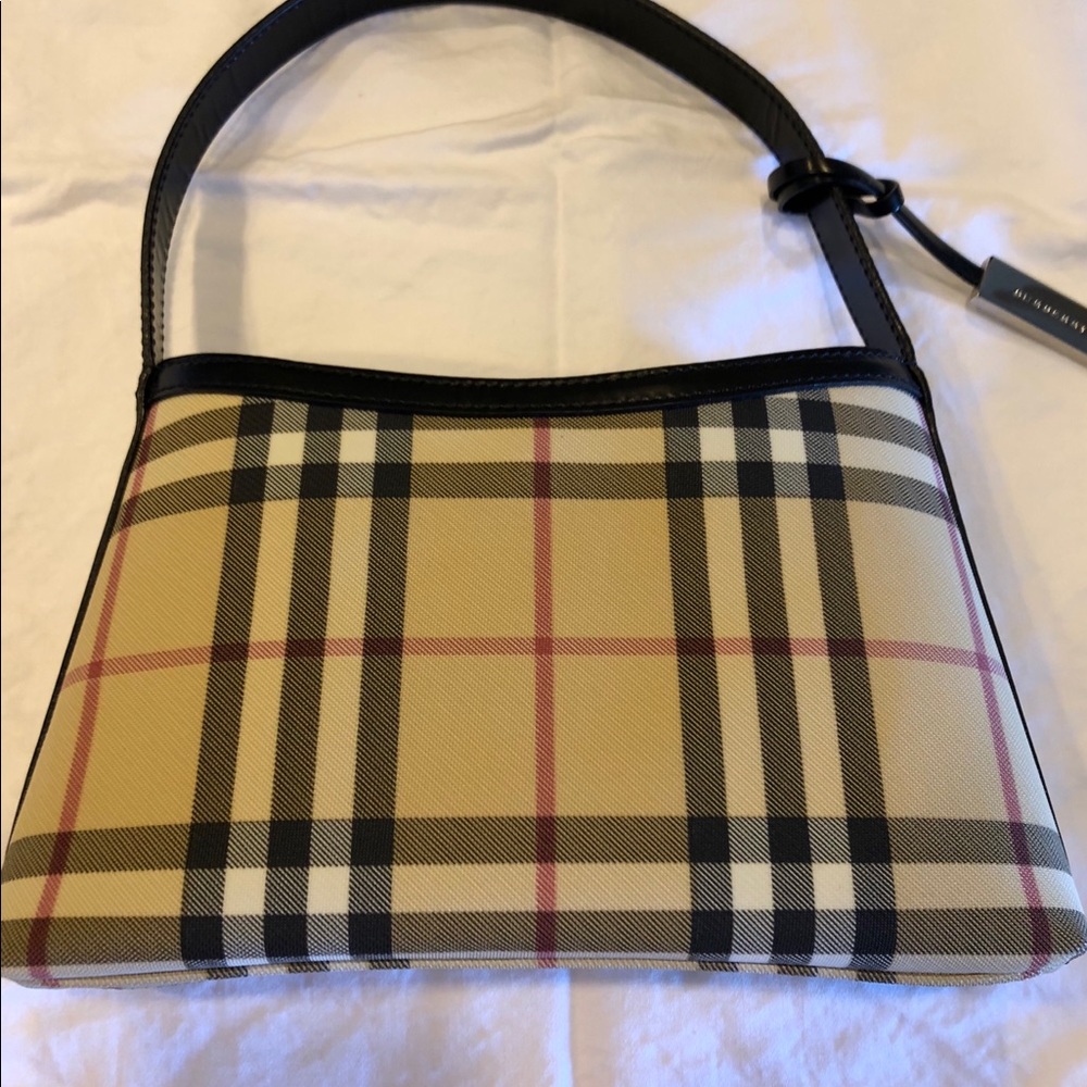 Burberry London Nova Check Shoulder Bag